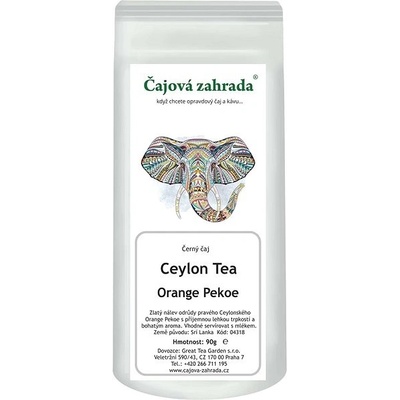 Čajová zahrada Ceylon Orange Pekoe černý čaj 90 g