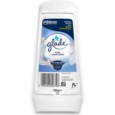 Glade True Scent Pure Clean Linen Vůně čistého prádla gel osvěžovač vzduchu 150 g