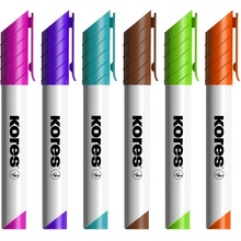 Kores Popisovač na biele a flipchartové tabule K-Marker XW1 1-3 mm, 6 farieb