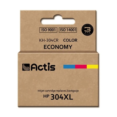 Actis Мастило Actis KH-304CR (заместител за HP 304XL N9K07AE, Premium, 18 ml, цветно) (KH-304CR)