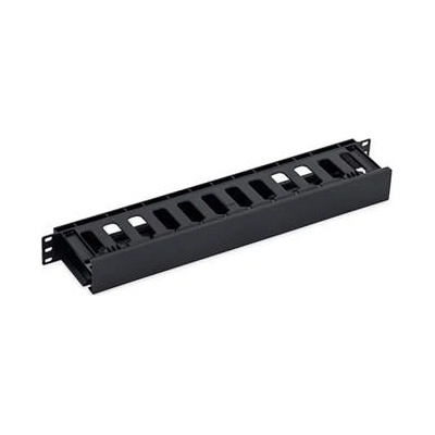 Vyvazovací panel Triton 1U 19" Vyvazovací panel, 19", 1U, plastový, RAL9005 RAB-VP-X30-A1