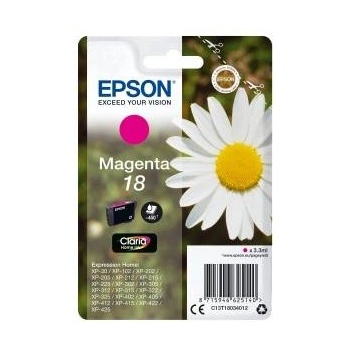 Epson Оригиална касета за мастило Epson C13T18034012 Пурпурен цвят