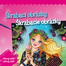 Škrabacie obrázky ružový zošit