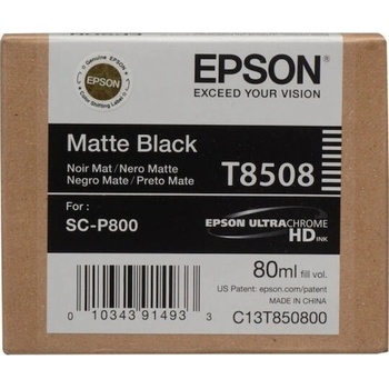 Epson T8508 C13T85080N матово черен (matte black) оригинална касета (C13T85080N)