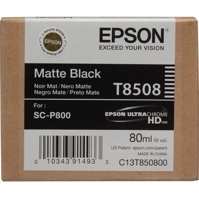 Epson T8508 C13T85080N матово черен (matte black) оригинална касета (C13T85080N)