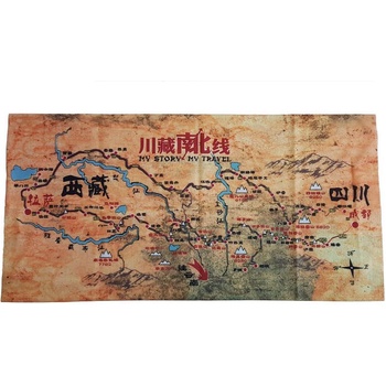 Без Марка Мултифункционална Кърпа Map (12445006)