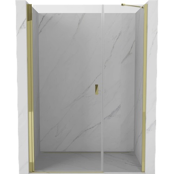 Mexen Mist-B Душ кабина с врати на панти 120 cm, прозрачна, златна - 8A2-120-001-50-00 (8A2-120-001-50-00)