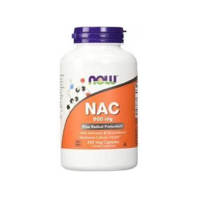 NOW Н-Ацетил Цистеин 600 мг. - N-Acetyl Cysteine - 250 капсули - NOW FOODS, NF0086