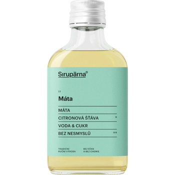 Sirupárna Domácí Mátový Sirup 100 ml