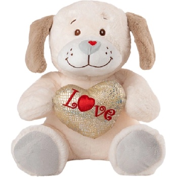 Image 1 of Амек Тойс Плюшена играчка Амек Тойс - Куче със сърце, 35 сm (030616-2)