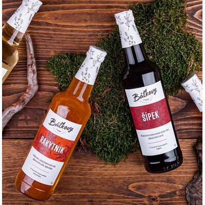 Báťkovy Bylinkové Sirupy Šípek 0,5 l
