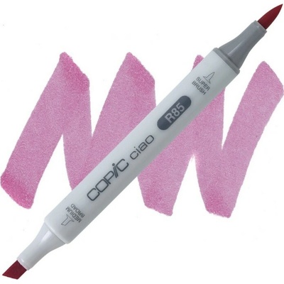 Lihová fixa COPIC Ciao oboustranná Brush & Chisel, Rose red (R85)
