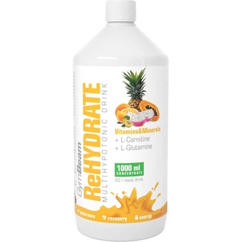 GymBeam ReHydrate Hypotonic Drink | 1000 ml [1000 мл] Тропически Плодове