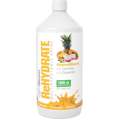 GymBeam ReHydrate Hypotonic Drink | 1000 ml [1000 мл] Тропически Плодове