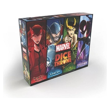 The Op Marvel Dice Throne: Scarlet Witch, Thor, Loki, Spider-Man