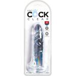 King Cock Clear 6 - дилдо с вендуза (17, 8 cm)