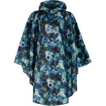 BAAGL Outdoor дъждобран пончо Футбол размер XS (90-110 см) BAAGL | Zelen | Момчешки | ЕДИН РАЗМЕР
