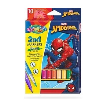 Image 1 of Colorino - Marvel Spider-Man Двувърхи маркери 10 цвята