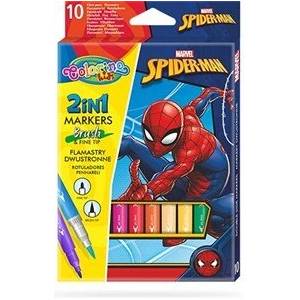 Colorino - Marvel Spider-Man Двувърхи маркери 10 цвята