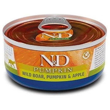 FARMINA N&D cat PUMPKIN глиган & ябълка консерва 70 g