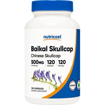 Image 1 of Nutricost Baikal Skullcap | Chinese Skullcap 500 mg [120 капсули]