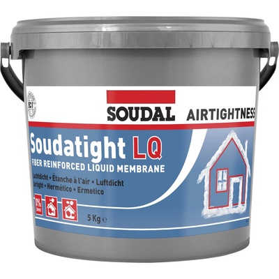Soudal Soudatight LQ Tekutá membrána čierna 4,5 kg