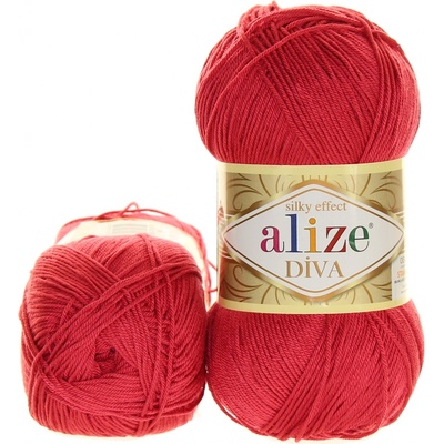 Alize Diva tmavě růžová 366