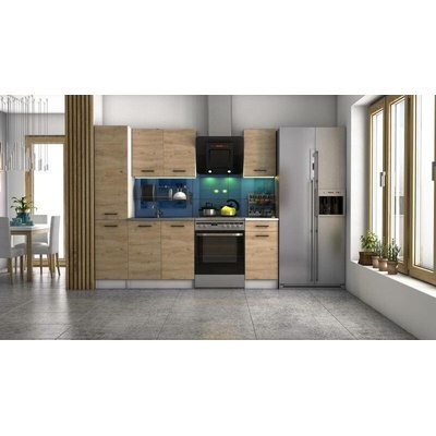 Falco Kuchyňská linka Daja I 220 SL4 Dub artisan