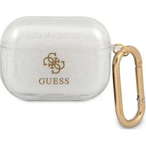 Guess Калъф Guess GUAPUCG4GT за AirPods Pro, Transparent Glitter Collection (GUAPUCG4GT)