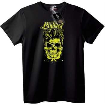 NOONEBRAND Тениска BigBlast Череп - 2XL, Black