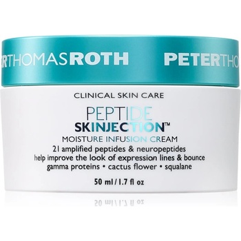 Peter Thomas Roth Peptide Skinjection Moisture Infusion Cream Refillable изглаждащ хидратиращ крем с пептиди за многократно пълнене 50ml