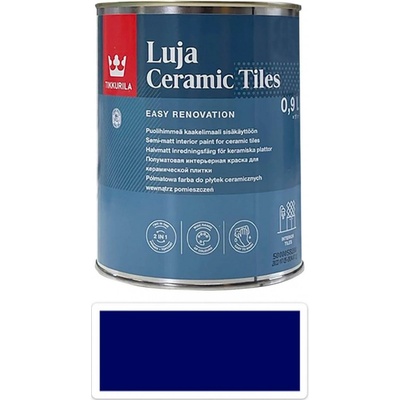 TIKKURILA Luja Ceramic Tiles 0,9 l Nočná modrá