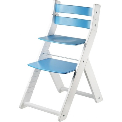 Wood Partner Rostoucí židle Sandy bílá / modrá