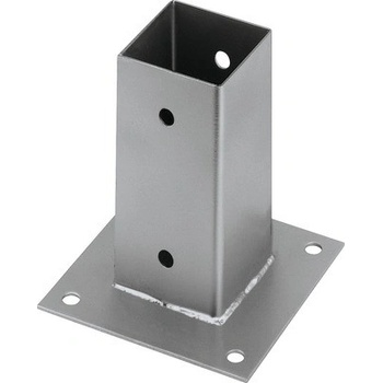 Kaiserthal kotvicí patka sloupků pro upevnění šrouby 81x81x150 mm