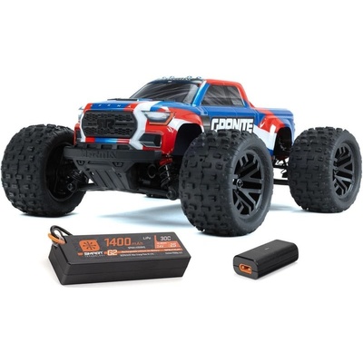 Arrma RC auto Granite Grom 4WD Smart RTR modré 1:18