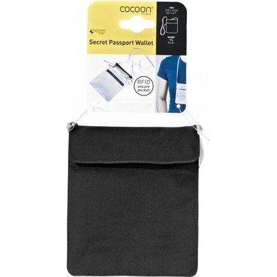 Cocoon skrytá kapsa Passport Wallet Silk černé – Hledejceny.cz