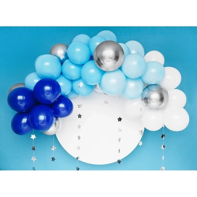 Party Deco GBN4 Kompletná balónová výzdoba Modrá 200cm