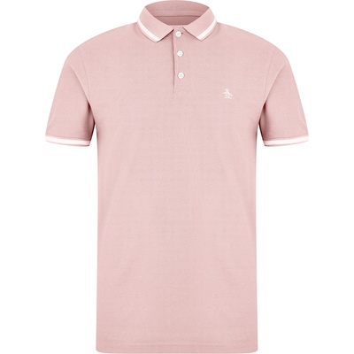 Original Penguin Мъжка блуза с яка Original Penguin OP Tipped Polo Shirt Mens - Pink