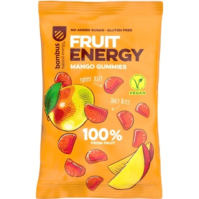 Bombus ovocné energetické gummy mangová 35 g