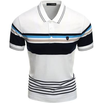 Тениска с яка n2530w