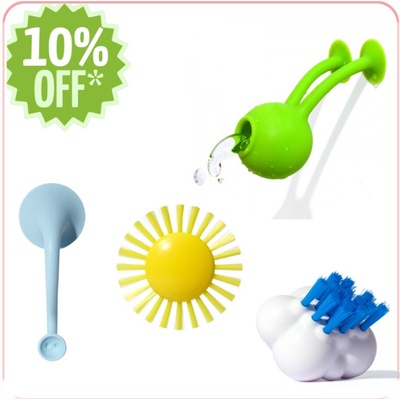 MOLUK : Играчка за баня - ОФЕРТА ОТ Oogifant + Plui Brush Cloudy + Cloudy (43240+43075+43070+43220)