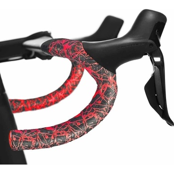 SUPACAZ Super Sticky Kush Splat Neon Red + Red Plugs