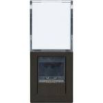 Vimar 30339.13G UTP Розетка Netsafe Linea, RJ45, Cat. 6, 1M, Black, (VM30339.13G)