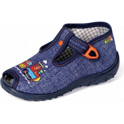 Chlapčenské papuče denim Nazo