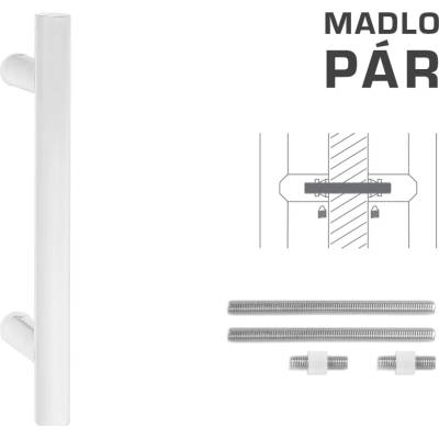 MPkovania FT - MADLO kód K00 Ø 25 mm UN pár Rozteč madla: 200 mm, Rozmer profilu madla: Ø 25 mm, Dĺžka: 300 mm
