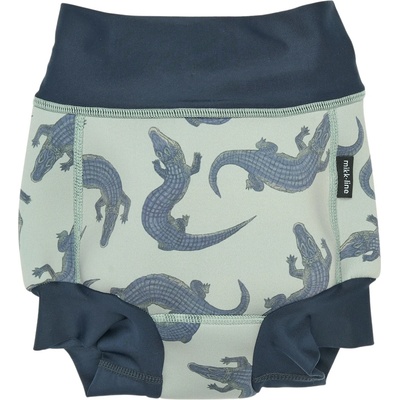 Mikk-Line Детски бански слипове Mikk-Line Kid's Swim Baby Pant AOP Swim brief - Croco AOP - размер 2-3 Years (750-2745-0114)