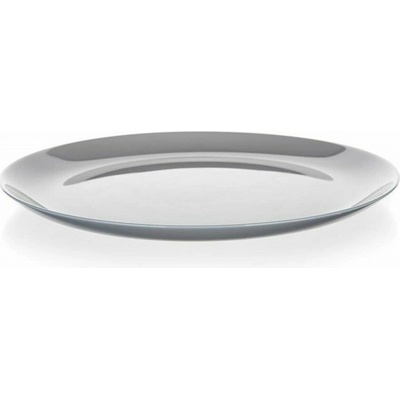 Plastimex talíř d25cm mělký, DIWALI, šedý, tvrz.sklo