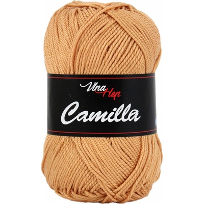 Vlna-hep Příze Camilla - bavlna Camilla: 8209 Oříšková