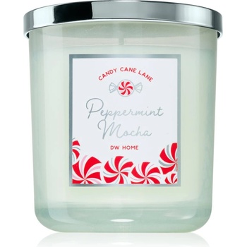 DW HOME Candy Cane Lane Peppermint Mocha ароматна свещ 264 гр