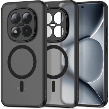 Tech-Protect Твърд кейс с MagSafe пръстен за Xiaomi Poco M8 Pro / Redmi Note 15 Pro+ Plus 5G от Tech-Protect MagMat - Matte Black (5906302353002)
